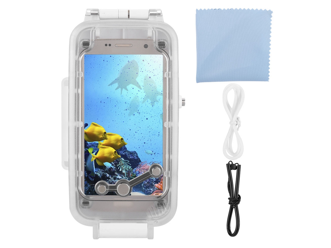 Capa de mergulho LAXISCREED para celular Samsung impermeável até 40 metros