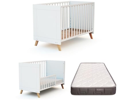 Berço Sakura Convertível Em Cama E Com Colchão Morfeo Cool · Dreams