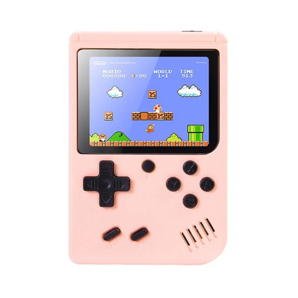 Console Portátil Retrô com 500 Títulos Clássicos AQUAFORGE