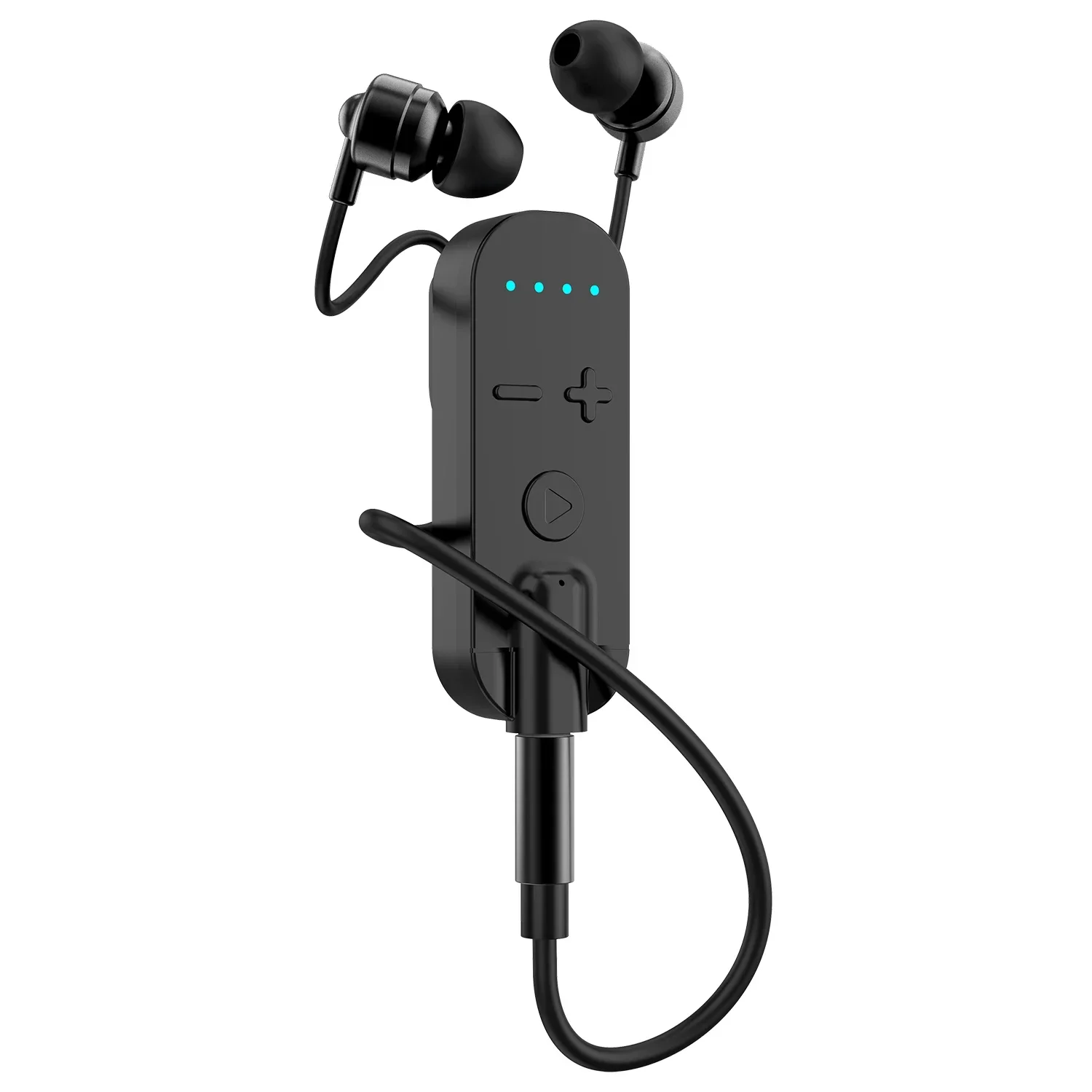 (preto) Fone De Ouvido Bluetooth Com Clipe Para Uso Com As Mãos Livres, Ideal Para Dirigir E Praticar Esportes.