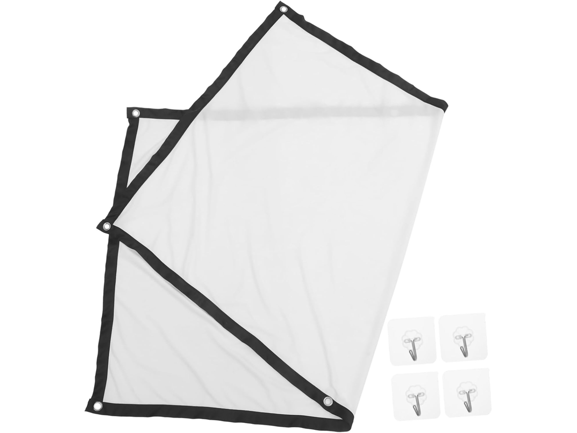 Tela de Projeção Dobrável de 60 Polegadas para Cinema em Casa, Ideal para Camping e Viagens. SFUSHOS