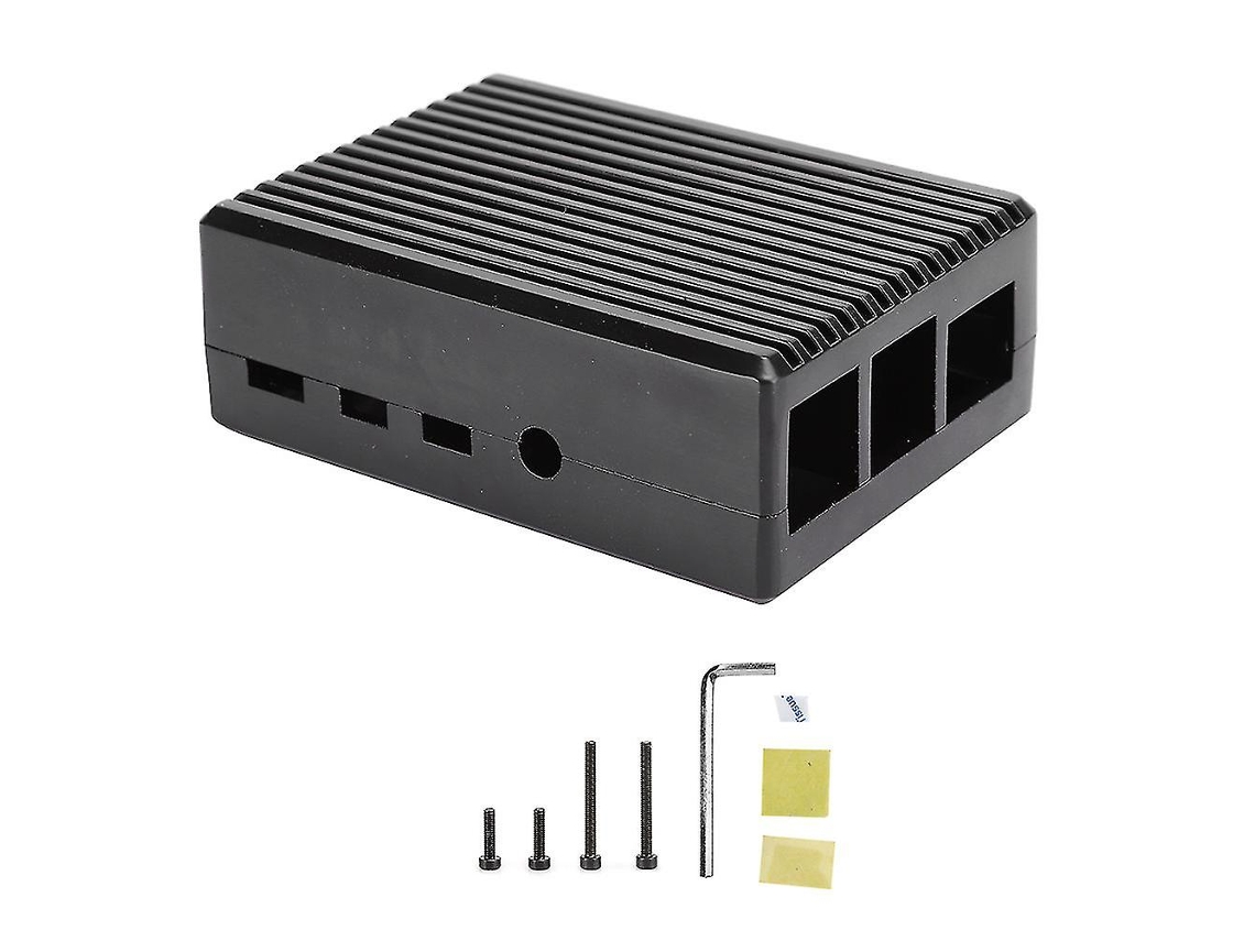 Raspberry Pi 4b Invólucro De Resfriamento Passivo Em Liga De Alumínio Brilvibera