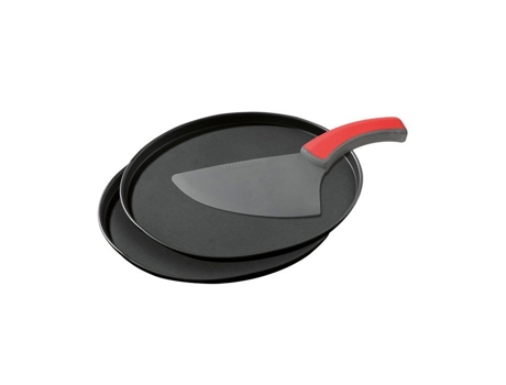 Conjunto De Pizza Zenker 7513 3 Peças Aço Antiaderente Para Adultos