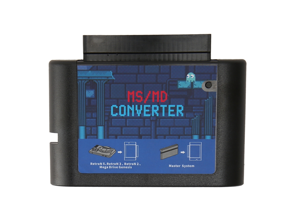 Adaptador de Cartão Game LAXISCREED Ms para Mega Drive