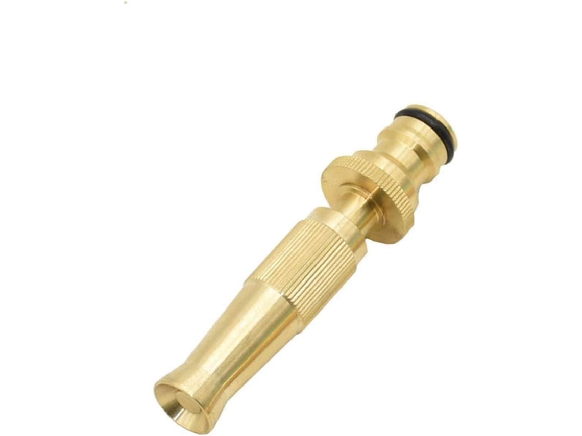 Adaptador para Mangueira de Jardim em Latão com Bico 1/2" S/MARCA