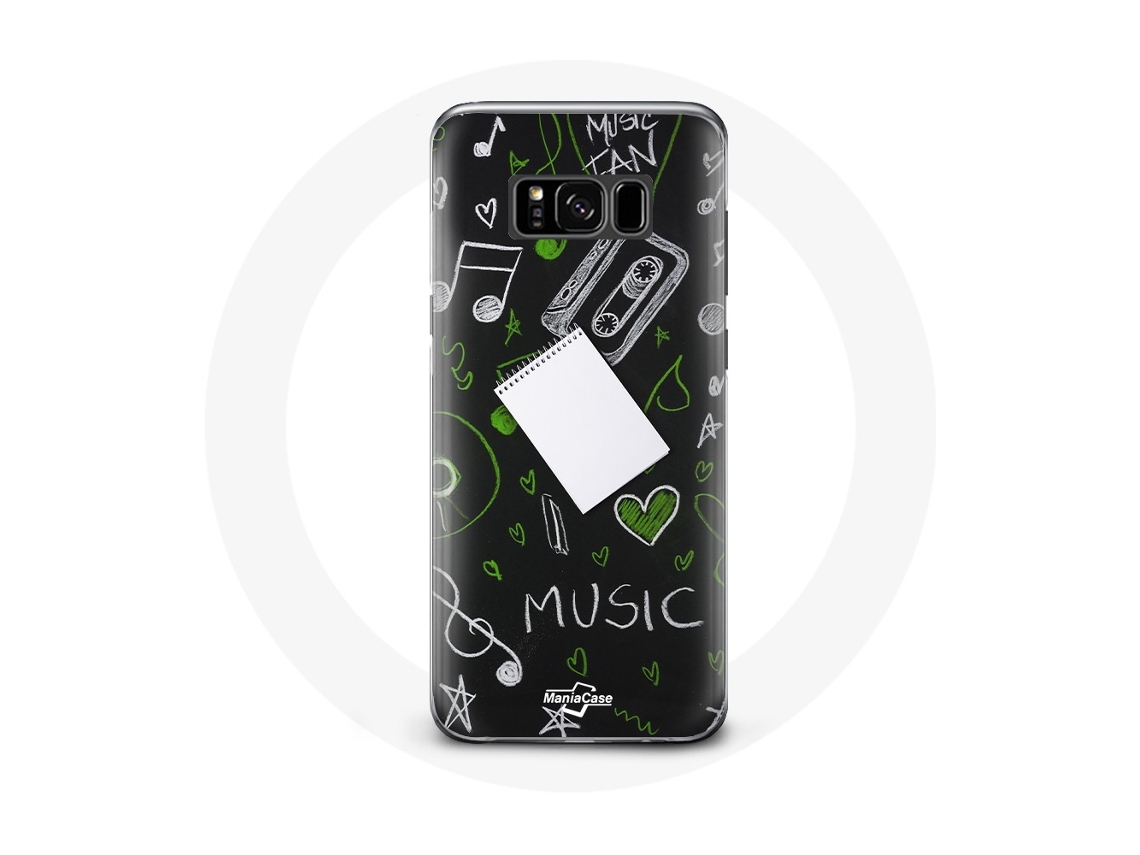 Capa para Samsung Galaxy S8 plus Música Chave de sol