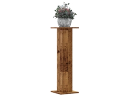 Vidaxl Suportes P/ Plantas 2 Pcs 30x30x95 Cm Derivados De Madeira