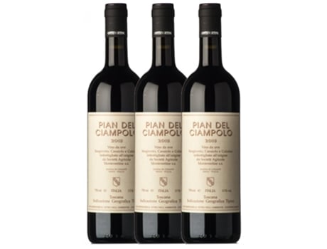 Montevertine Pian del Ciampolo Toscana 75 cl (Caixa de 3 unidades)