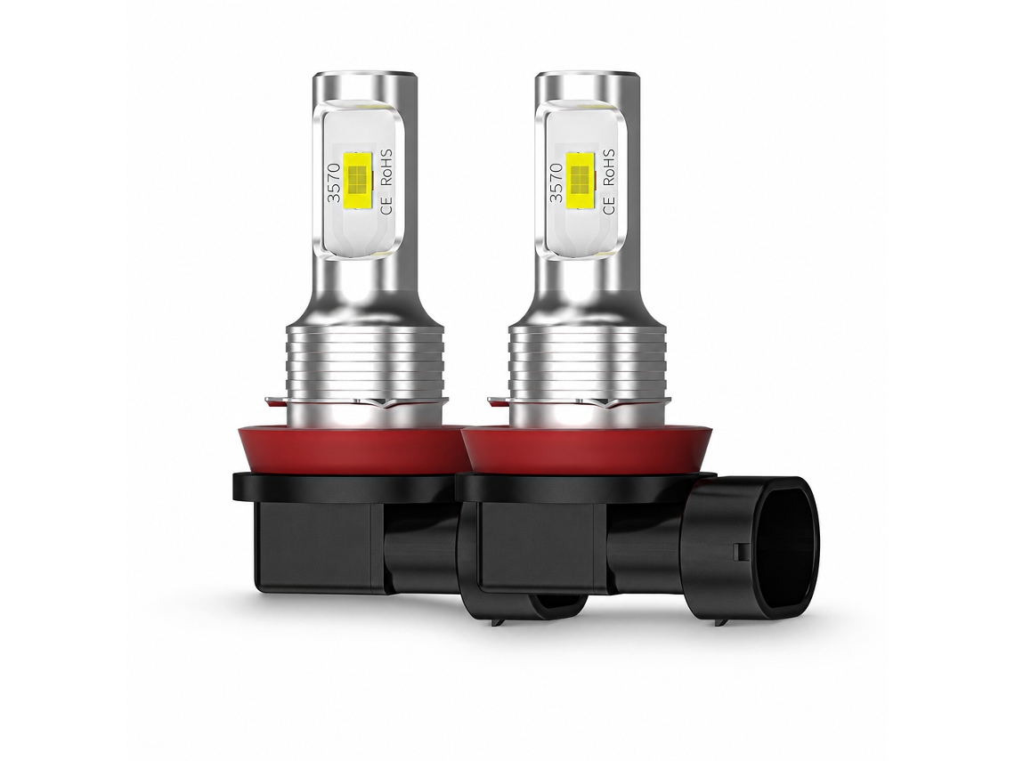 Lâmpada Led Automóvel H8/h11 3570 2 Led Para Farol E Farol De Nevoeiro, Unidade