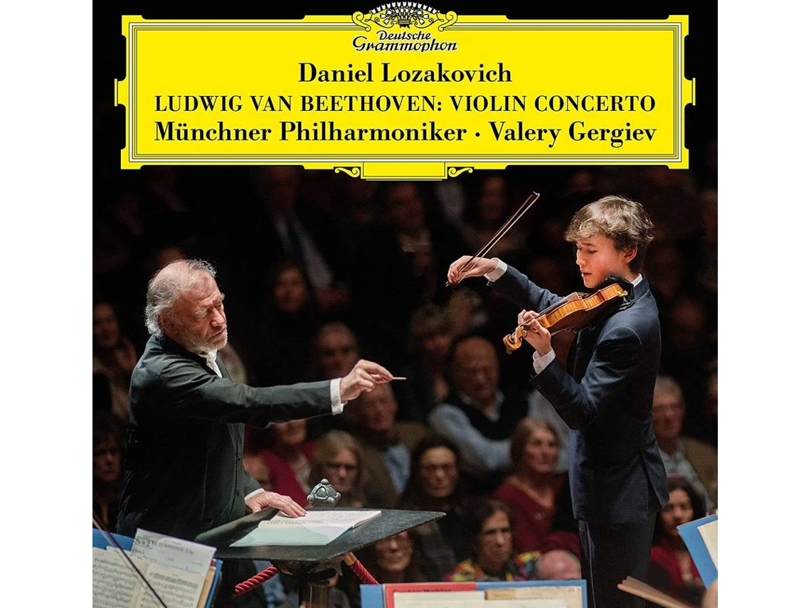 CD Daniel Lozakovich, Münchner Philharmoniker, Valery Gergiev: Beethoven-Violin Concerto In D Major, Op. 61