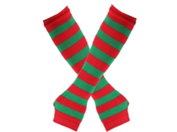 Luvas de Malha Alongar Pulso Sem Dedos Luvas de Inverno Meio Dedo Luvas Elásticas para Aquecer o Braço para Meninas Adolescentes Wr TAISHENGDA