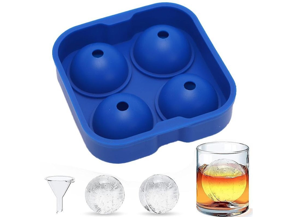 2026 molde para Fazer Bolas de Gelo para Bebidas Frias Whiskey e Cocktails