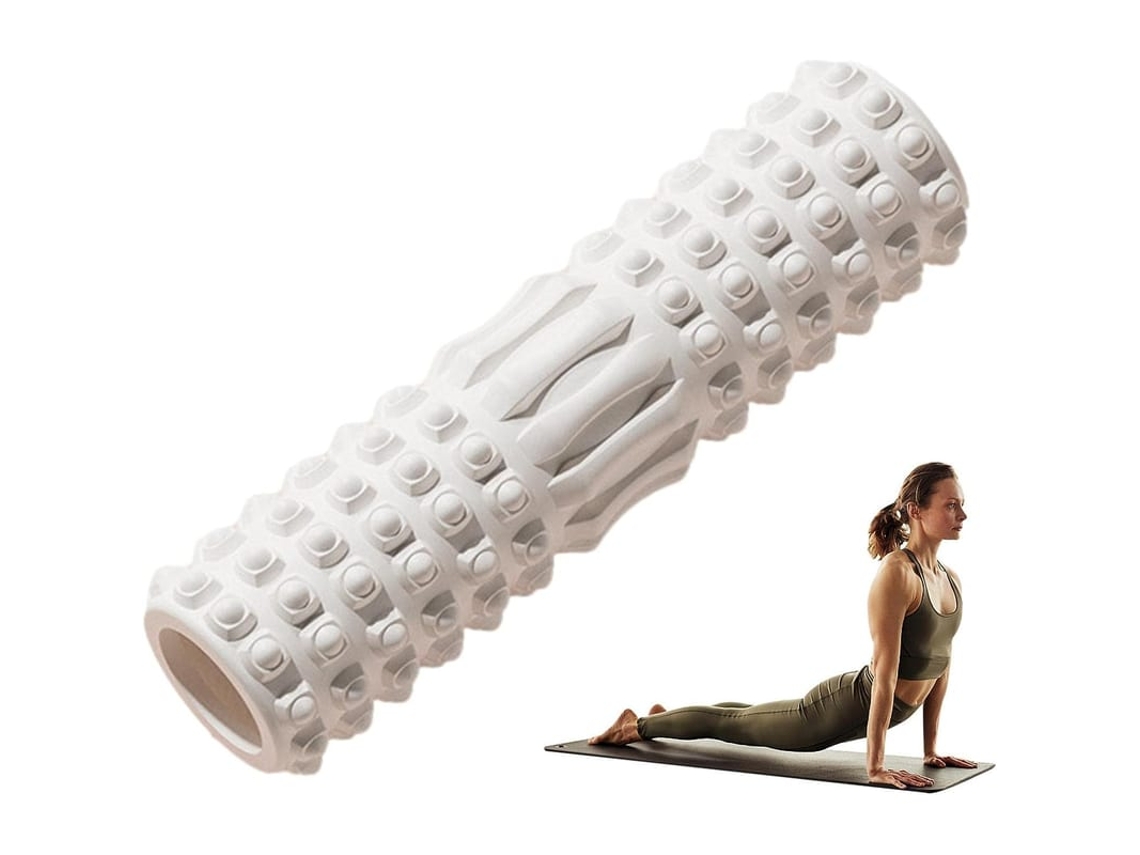 Rolo De Espuma Para Exercícios, Eva De Densidade Média Para Massagem E Fitness, Equipamento De Treino Para Relaxar Músculos