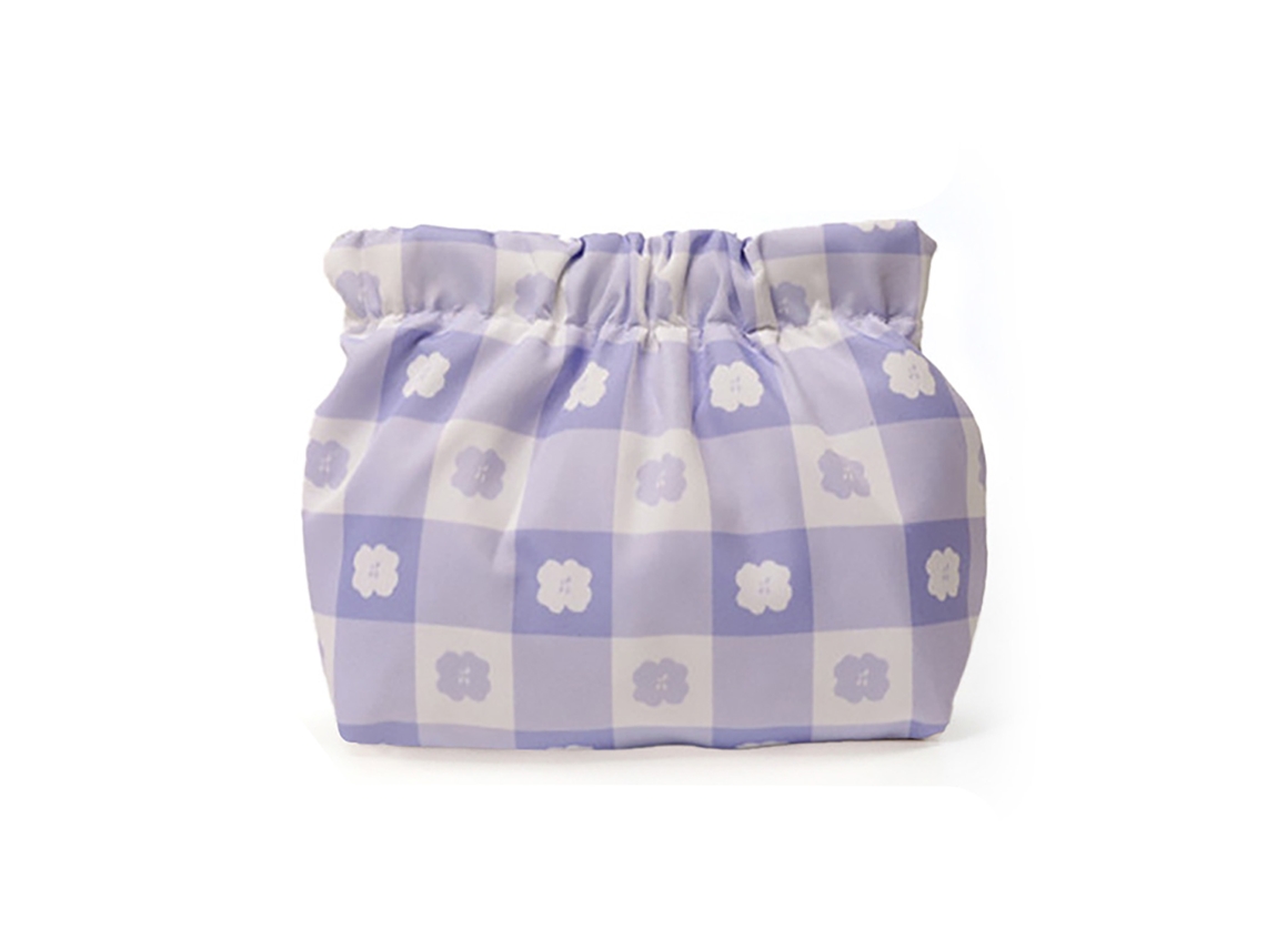 Bolsa de Maquiagem Mini À Prova D'água Estampada Shrapnel para Batom e Organização Diária