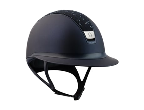 Capacete de Equitação SAMSHIELD Custom Miss Shadowmatt Crystal Leaf 5 Swarovski
