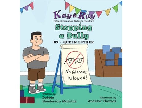 Livro Stopping a Bully 5 - Queen Esther de Debbie Henderson Maestas (Inglês)