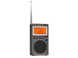 Rádio Vhf Tonton Hrd 747 portátil com display digital, jack 3,5mm, MP3