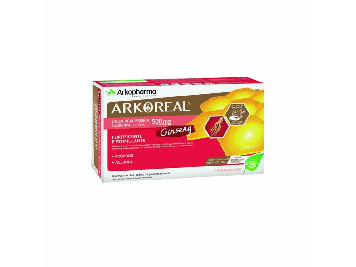 Suplemento Fortificante e Estimulante Ginseng