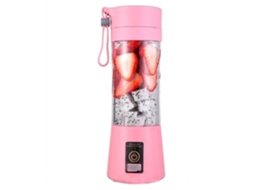 Lurelia Liquidificador Portátil Recarregável Usb, 400 Ml, 6 Lâminas, Sem Bpa, Para Smoothies
