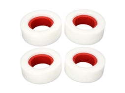 Mali 4pcs Espuma de Pneu Rc 2.2 Polegadas Esponja Macia de 2 Estágios para Carro de Rastreamento Rc 1/10 1/8 Vermelha