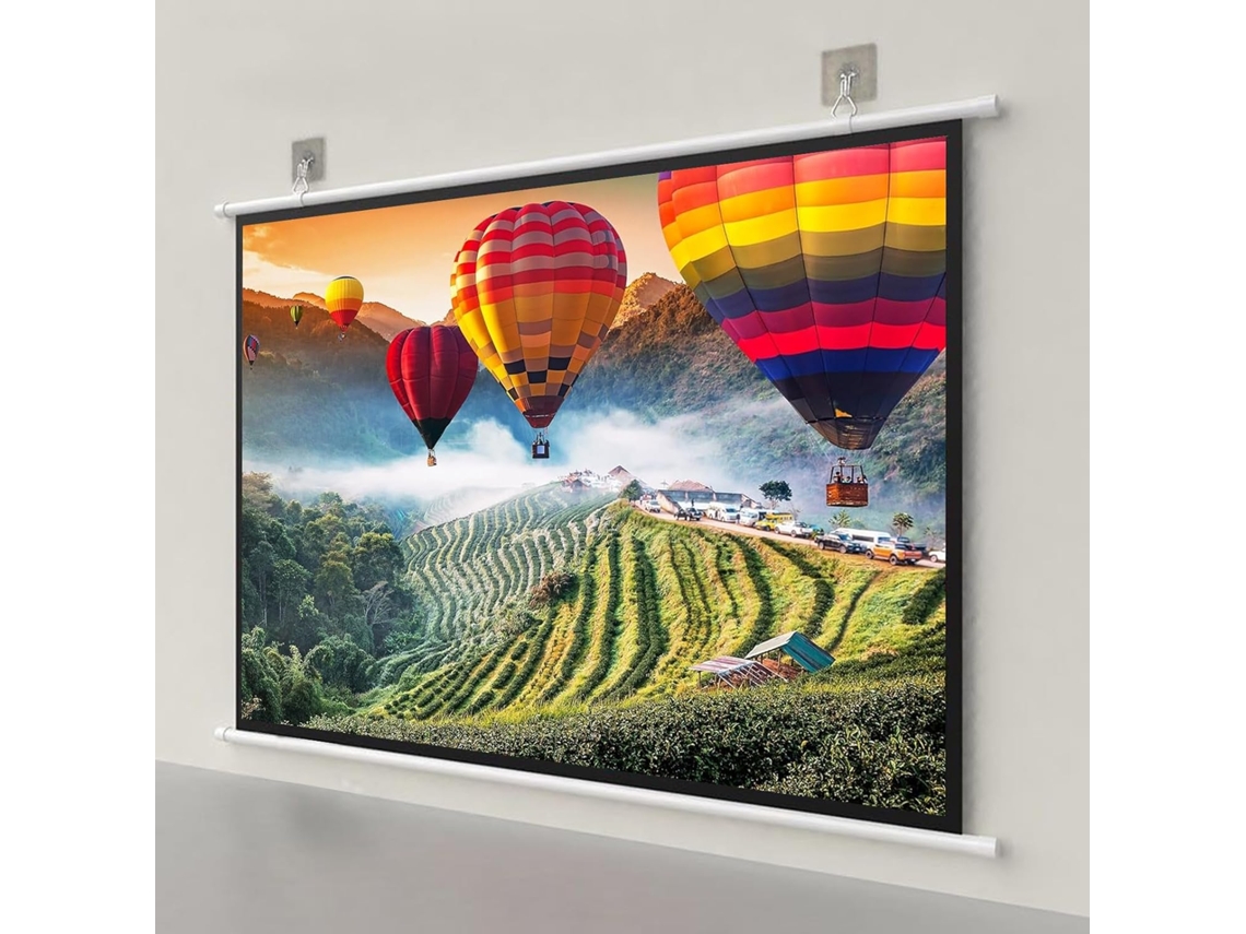 Tela de Projeção 72 Polegadas 16:9 4:3 Hd Portátil