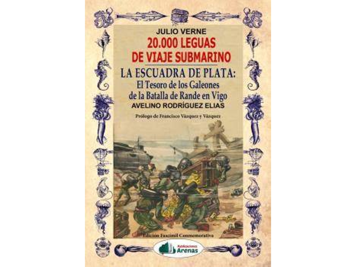 Livro 20.000 Leguas De Viaje Submarino-La Escuadra De Plata de Julio Verne Avelino Rodrigues Elias (Espanhol)