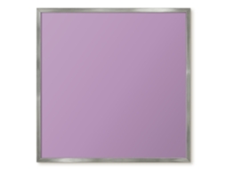 Quadro magnético de parede rosa intenso para quarto Espelharte (50x50 cm)