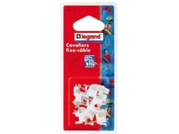 Jumper De Fixação De Cabo X20 D 5 Mm Branco Legrand