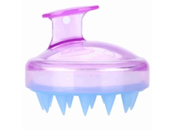 2026 cepillo de Massagem do Couro Cabeludo para Shampoo, Banho e Lavagem de Cabelo de Silicone Roxo