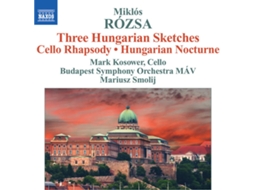CD Kosower/Smolij/Budapest SO - Three Hungarian Sketches (1CD)