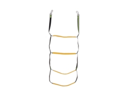 Ladder de Corda Plegável 4 Degraus para Barco Inflável Kayak Motorboat