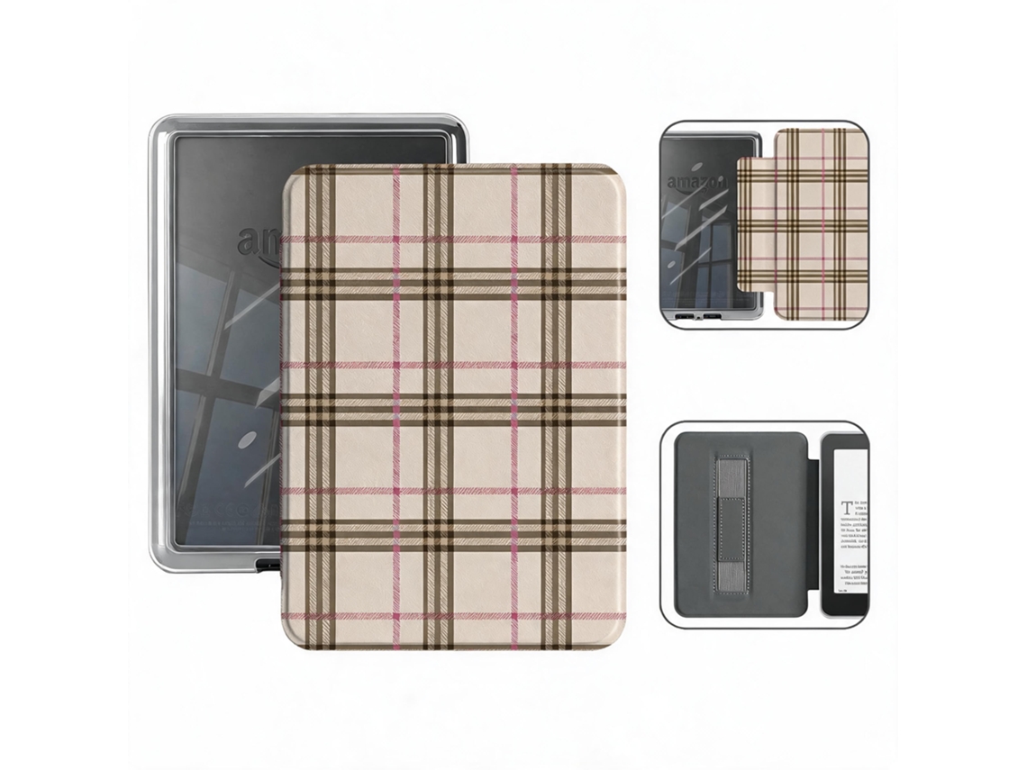 Capa Hibbent Protetora De E Reader Para Kobo Libra Colour N428/kobo Libra 2 N418 7 Polegadas (estilo Separável-yu382)