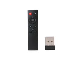 Lurelia Comando Remoto Air Mouse 2.4g Com Receptor Usb Para Smart Tv Box Android, Computador, Pc E Laptop (compatível Sistema Linux)