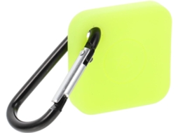 Capa Protetora De Silicone Verde Fluorescente Para Smart Tracker Mate