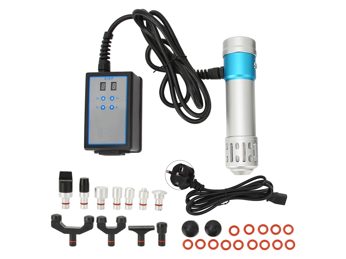 Máquina De Terapia Por Choque Para Ed, Alívio Da Dor, Terapia Extracorpórea, Dispositivo De Massagem Azul Prata 100 241v KOFIHETY