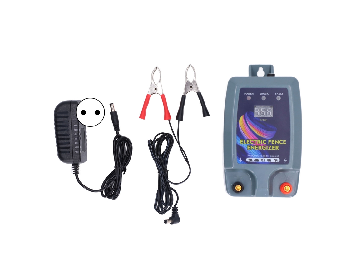 Cerca elétrica mini de 5 km com pulso de alta tensão para porcos, ovelhas e cães 100-240V LAXISCREED