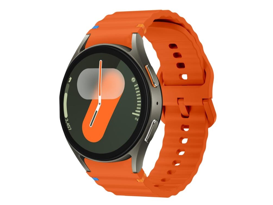 Bracelete para Samsung Galaxy Watch Fe/7/6/5/4 silicone com Fivela Colorida XIAOMOYU