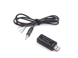 Rádio FM/AM/banda aeronáutica, com visor LCD GOKOCO