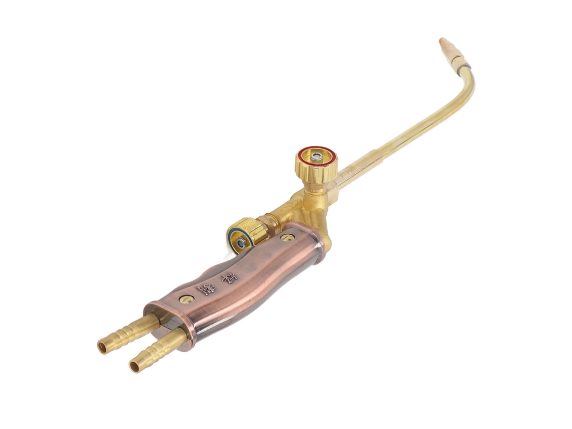 Soplete De Soldadura Manual De Latón Com Válvula Ajustável Para Oxigênio Acetileno, Capacidade De Corte 1‑6mm