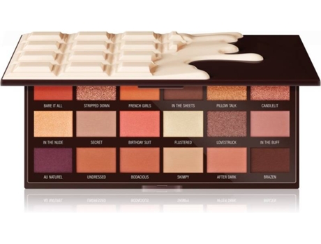 Paleta de sombras de chocolate Nudes 