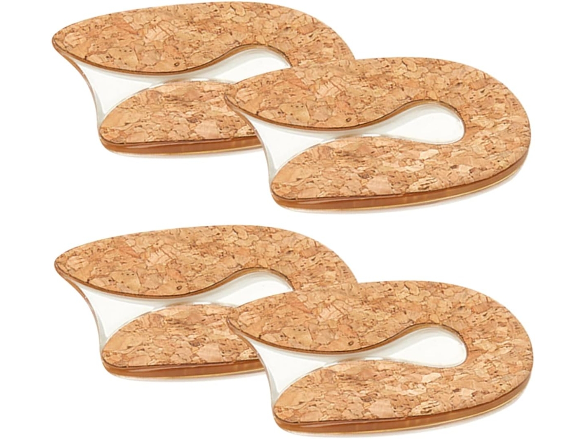 Protetores De Calcanhar Silicone, Resistentes Ao Desgaste, 2 Pares, Absorventes De Suor Para Mulheres, Ideais Para Botas