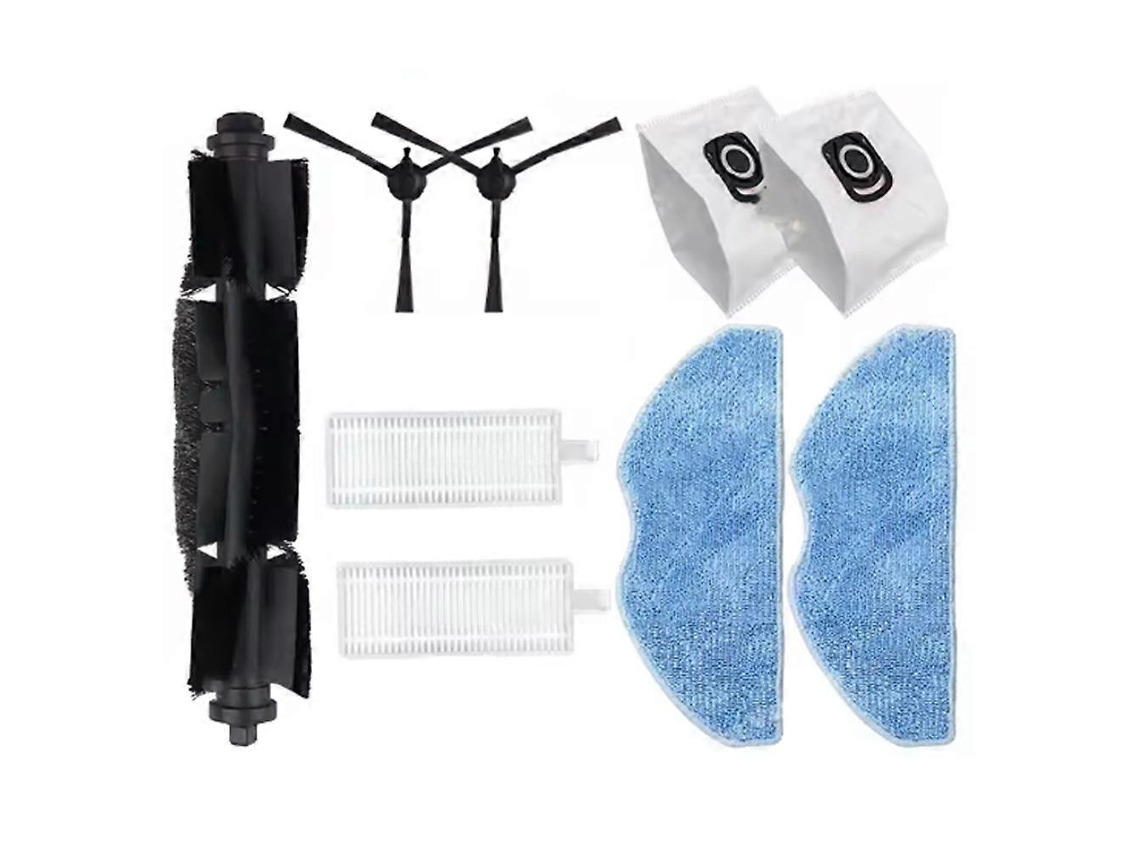 Conjunto De 9 Peças Para Aspirador De Pó Tefal Rowenta X-plorer Serie 75s Rr8577wh 75s+ Rg8597w: Escova, Filtro, Esfregão E Saco De Pó.