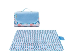 Tapete de piquenique portátil para áreas externas, tapete de praia, cobertor de acampamento à prova d'água Yspm 31_ufo Slowmoose
