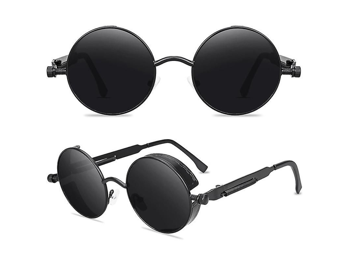2026 óculos de Sol Redondos Unisex Estilo Moderno Uv400 Anti reflexivo para Condução, Pesca e Uso Casual