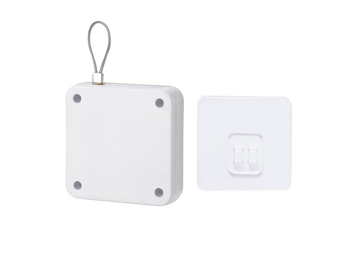 Fechador automático ZYBLSSBB para porta deslizante, branco, montagem oculta