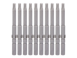 10 Peças De Parafusadeiras Com Brocas Magnéticas Fortes Hexagonais 60mm Aço Temperado Ferramentas Elétricas Hardware