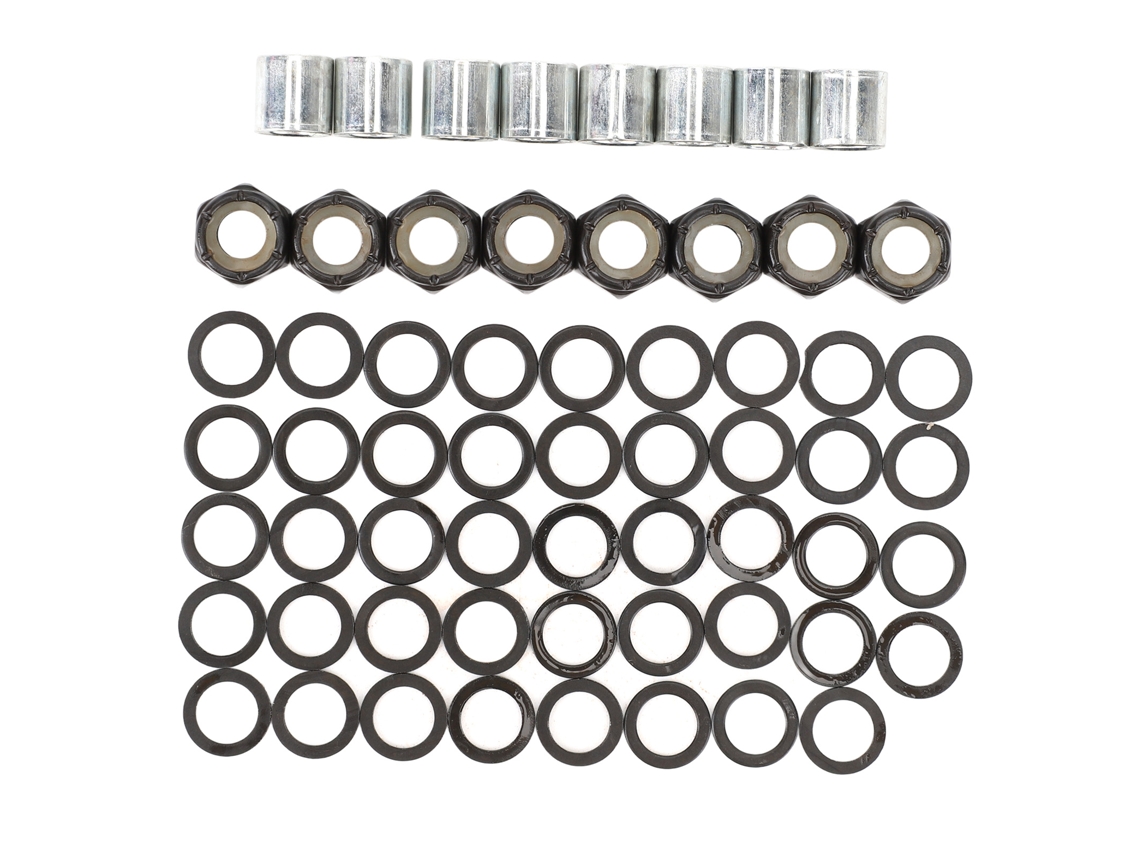 Kit De Hardware Laxiscreed Para Skate E Longboard Com 56 Peças De Alta Qualidade