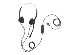 Speedy-fone De Ouvido Com Microfone Para Centro De Chamadas Cancelamento De Ruído Ajuste De Volume Usb Plug E Play