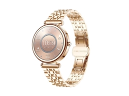 Smartwatch Para Mulheres Relógio Fitness De 1 27” Com Chamadas Bluetooth Monitoramento De Frequência Cardíaca Sono Spo2 E Estresse Mais Yunzii