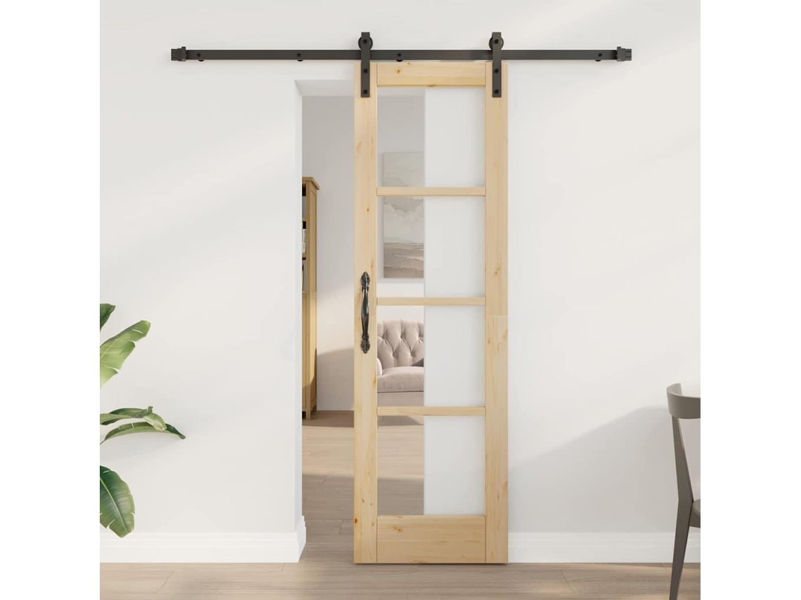 Vidaxl Porta Deslizante Orkdal Natural 61 X 198,5 Cm